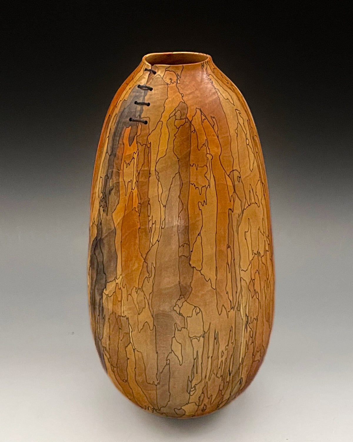 Mottled Pear Vessel