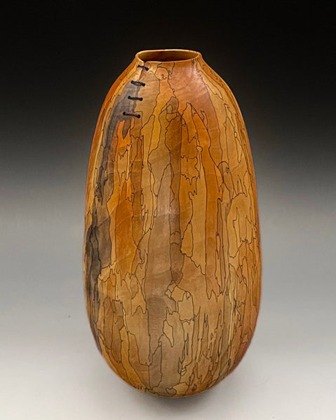 Mottled Pear Vessel