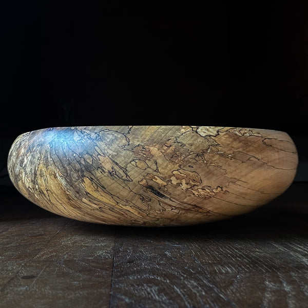 Spalted Maple Serving Bowl