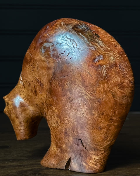 California Black Oak Burl Bear
