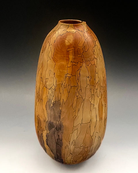 Mottled Pear Vessel