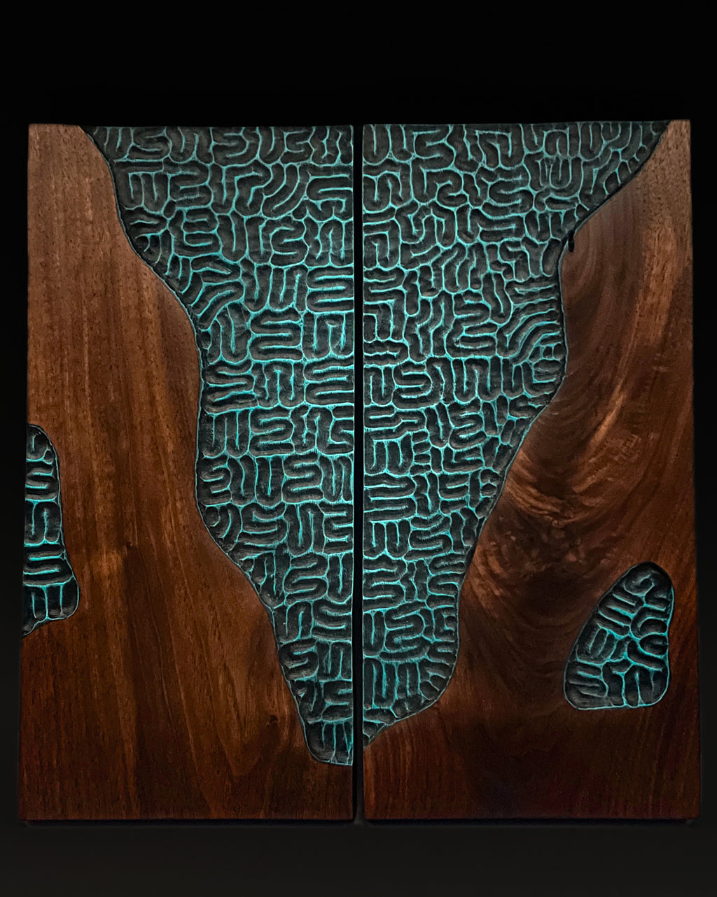Blue Walnut Panels