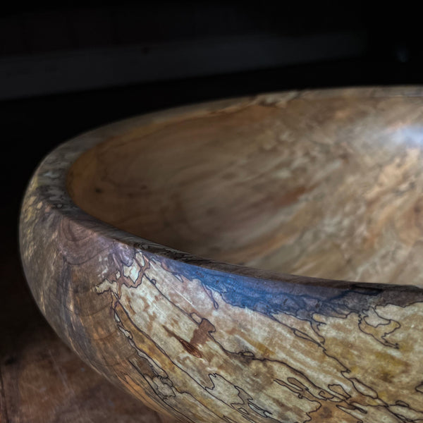 Spalted Maple Serving Bowl