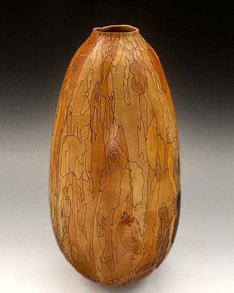 Mottled Pear Vessel