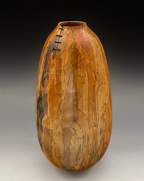 Mottled Pear Vessel