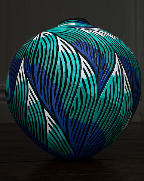 Abstract In Blue