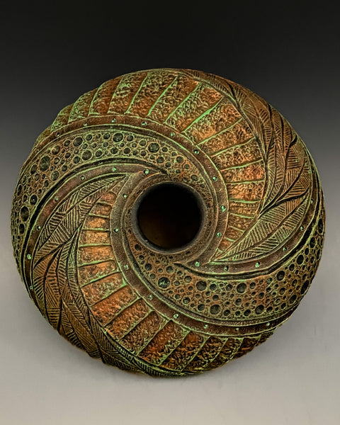Verdigris Spiral