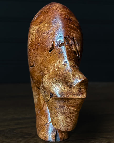 California Black Oak Burl Bear