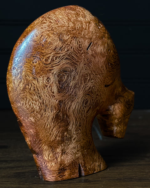 California Black Oak Burl Bear