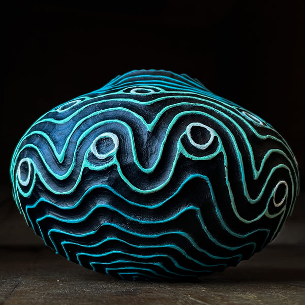 Cyan Waves